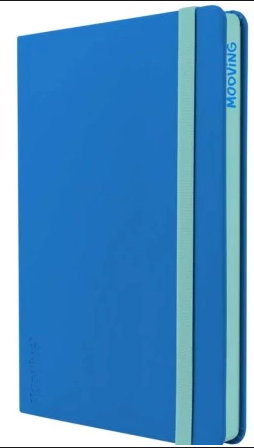 LIBRETA MOOVING NOTES A5 TAPA DURA PUNTEADO (L232880)