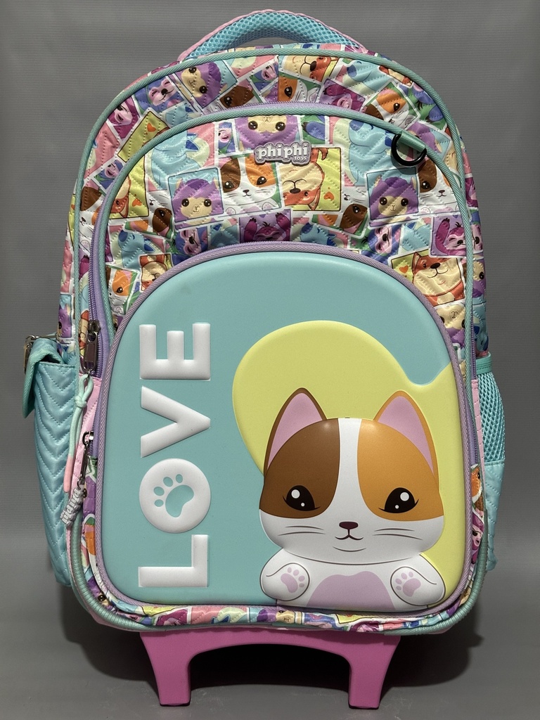 MOCHILA CARRO PHI PHI 18" LOVE DOG (L350610)