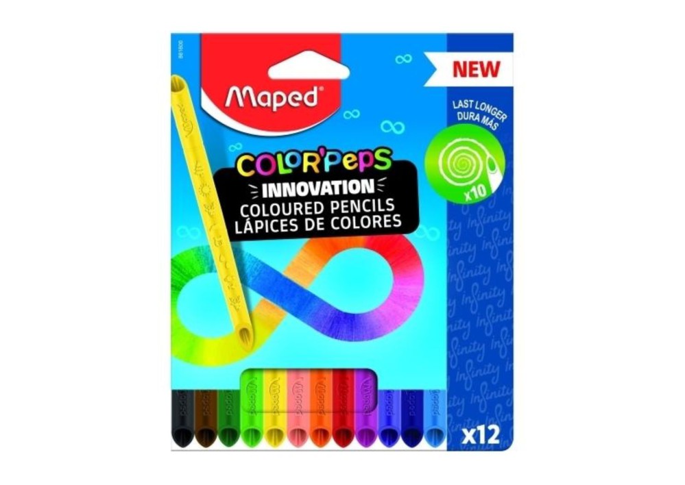 LAPIZ COLOR MAPED INFINITY X12 COLORES (L25499)