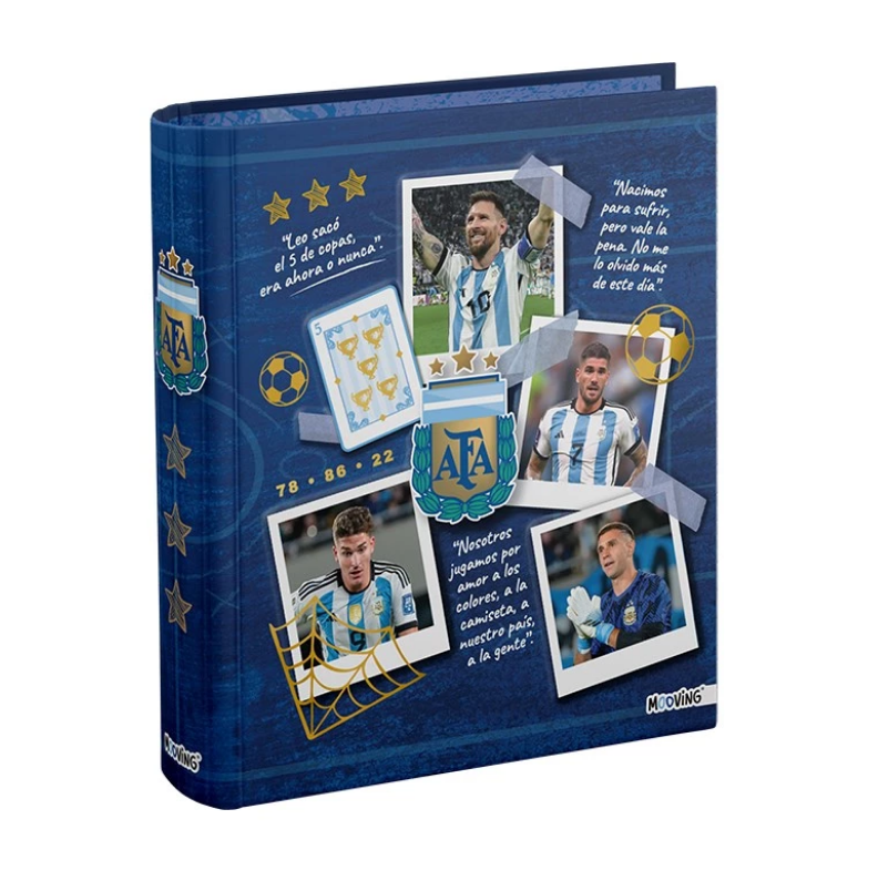 CARPETA A4 2A REDONDO 40MM. MOOVING CARTONE AFA (L232713)