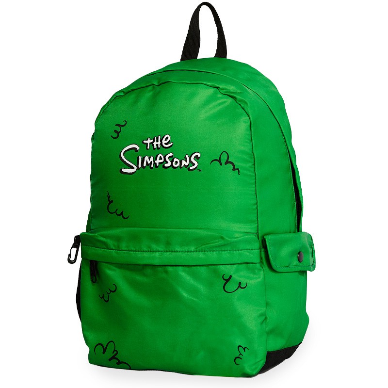 MOCHILA 18" MOOVING SIMPSONS GREEN ESPALDA (L27653)