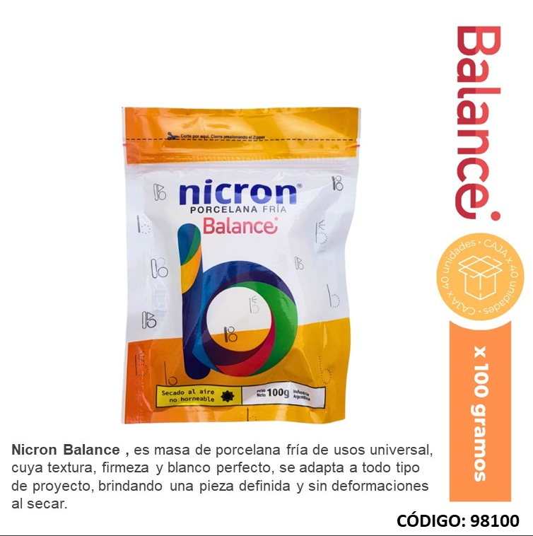 PORCELANA FRIA BALANCE 100gr. (L98100)