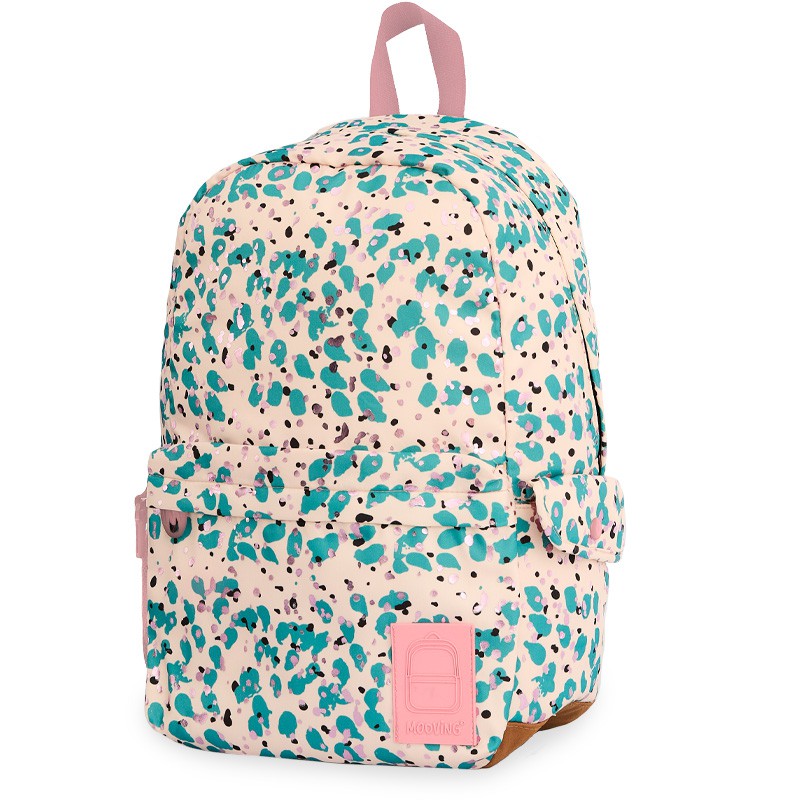 MOCHILA 18" MOOVING BAIRES DOTS ESPALDA(L27624)