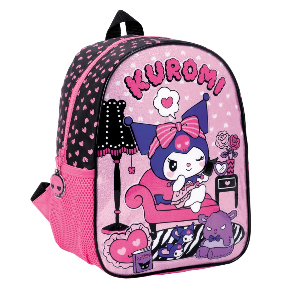 MOCHILA 12" WABRO KUROMI JARDIN ESPALDA(L27612)