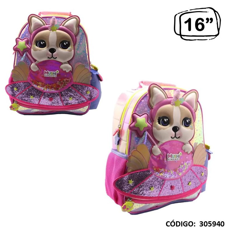 MOCHILA 16" CRESKO SIMONES ESPALDA (L305940)