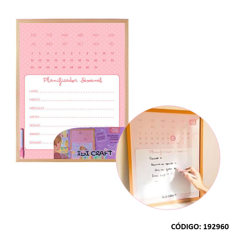 PIZARRA MAGNETICA PLANIFICADOR IBI (L192960)