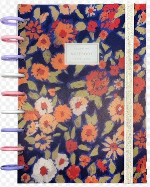 CUADERNO DECORLINE INTELIGENTE 18X25 TAPA PLASTICA CON ELASTICO (L38834)