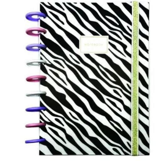 CUADERNO DECORLINE INTELIGENTE 29.7X22 TAPA PLASTICA CON ELASTICO (L38916)