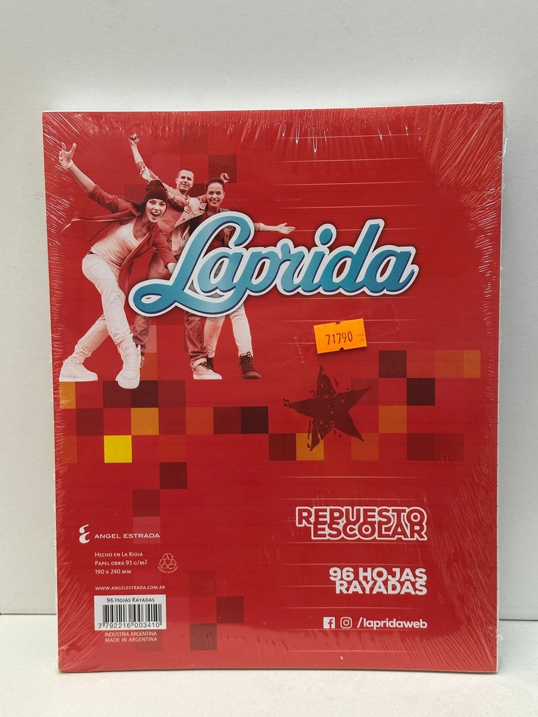 REPUESTO N3 LAPRIDA x 96hjs.(L71790)