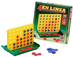 4 EN LINEA RUIBAL 48 FICHAS PLASTICAS (J16886)