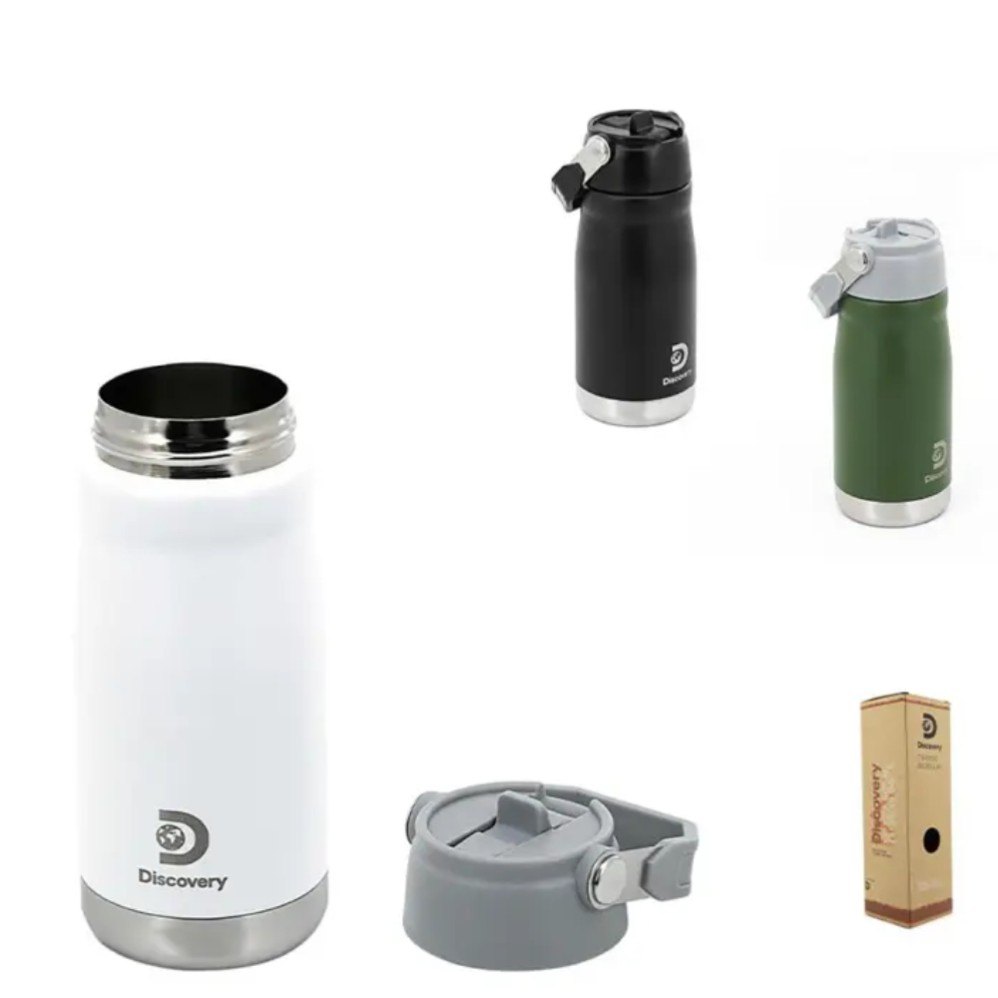 BOTELLA DISCOVERY 650ml. ACERO (R30407)