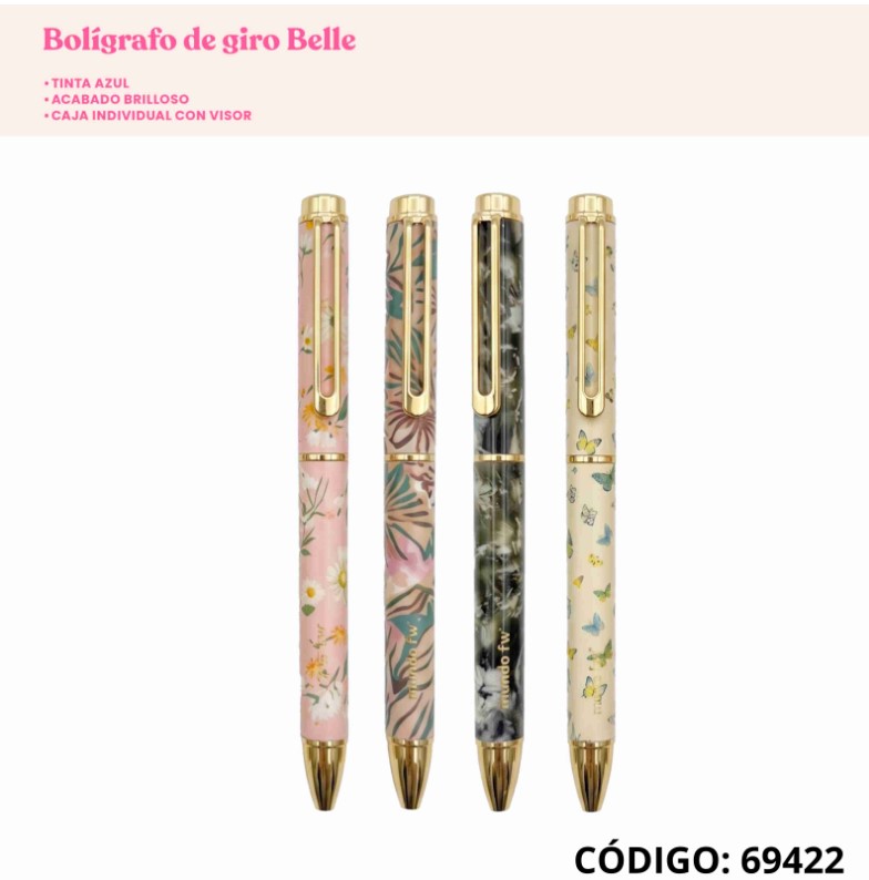 BOLIGRAFO CON ESTUCHE FW BELLE (L69422)