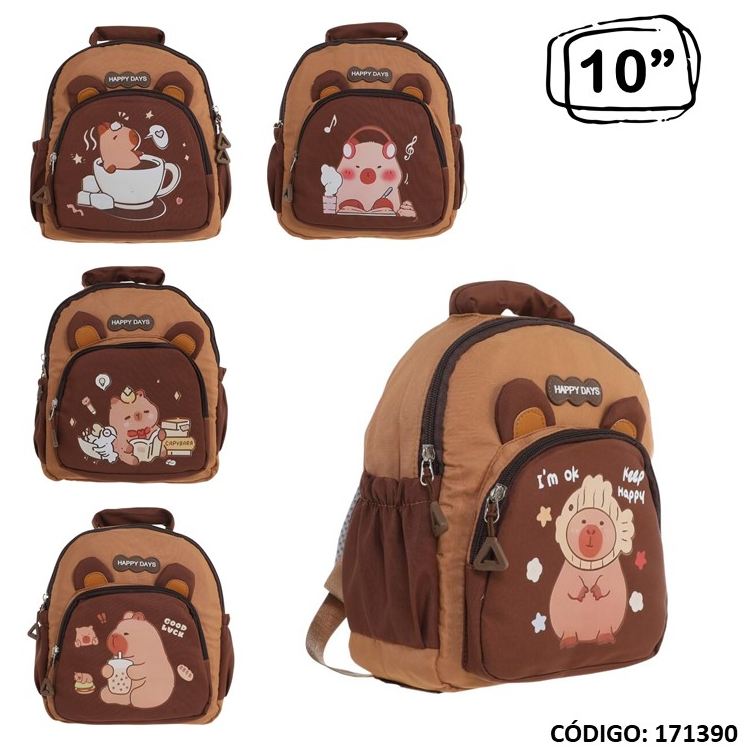 MOCHILA 10" OWEN CAPYBARA (L171390)