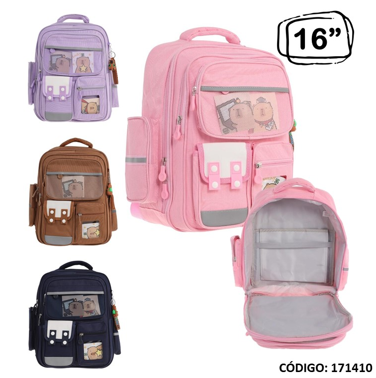 MOCHILA 16" OWEN CAPYBARA (L171410)