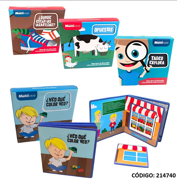 LIBRO DIDA MULTIKIDS ADIVINA Y DESCUBRE (L214740)