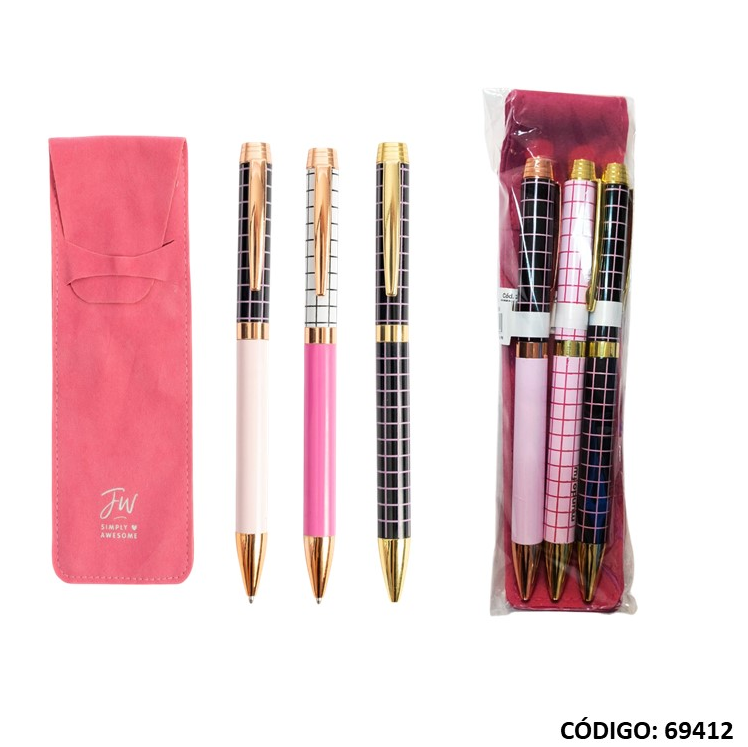 BOLIGRAFO FW CUADRILLE/CLASSIC X3 (L69412)