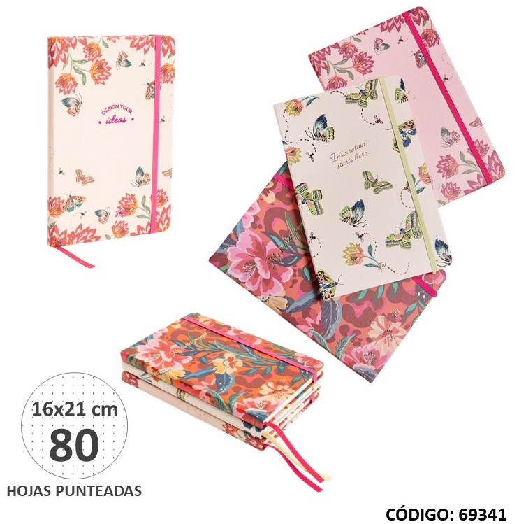 CUADERNO FW 16X21cm.INFINITY BOOK RAYADO X96hjs. (L69341)