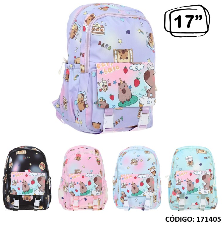 MOCHILA 17" OWEN CAPYBARA (L171405)