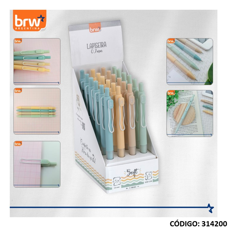 PORTAMINA BRW 0.7mm. SOFT (L314200)