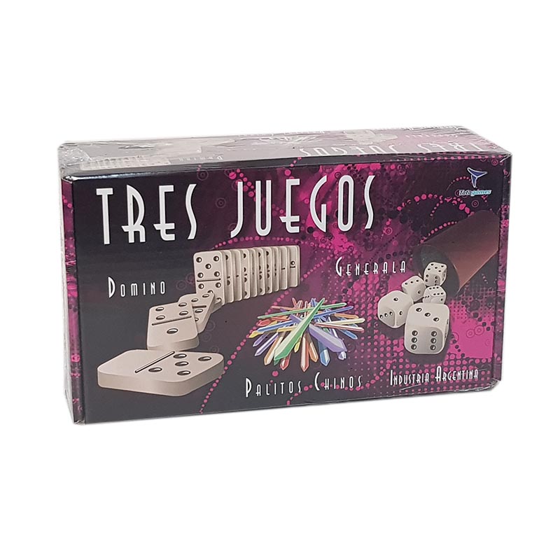TRES JUEGOS TOTO GAME (G2032)