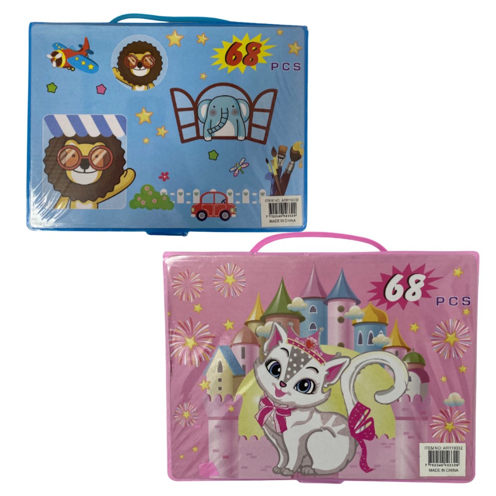 VALIJA DE ARTE 68 PIEZAS (L31189)