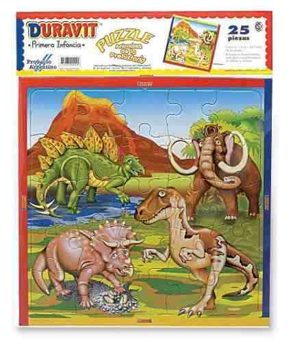 PUZZLE DURAVIT 25 PIEZAS DINOSAURIOS (J0785)