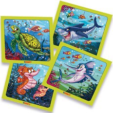 PUZZLE    4 PIEZAS DURAVIT ACUARIO (J0784)