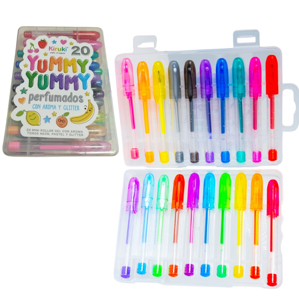 ROLLER KIRUKI MINI X20 COLORES PERFUMADOS (L31725)
