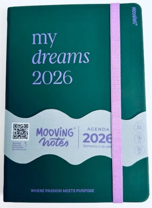 AGENDA 2026 MOOVING 15X21 SEMANAL ENCUADERNADA (L9096)
