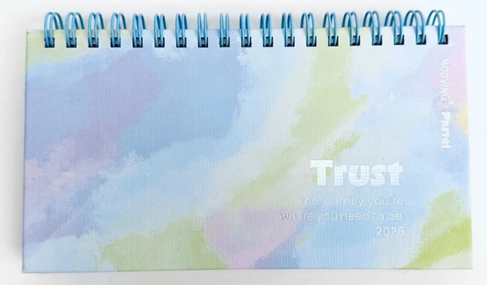 AGENDA 2026 MOOVING POCKET ESPIRALADA PASTEL (L9024)
