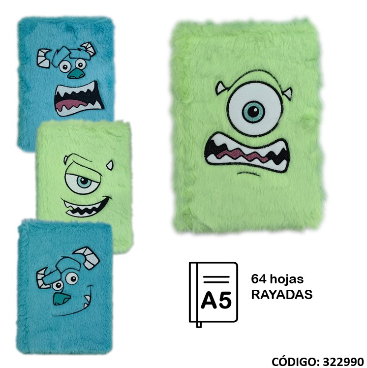 LIBRETA A5 EZCO PLUSH RAYADO X64hjs. (L322990)