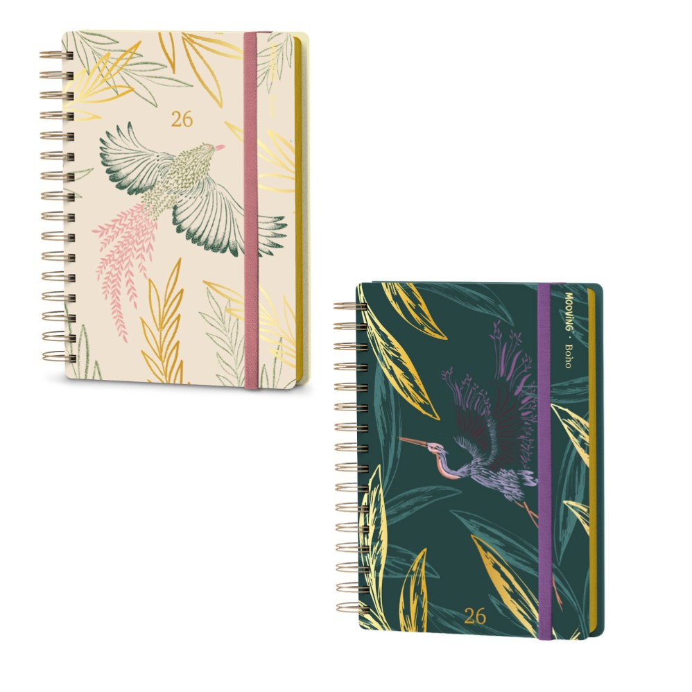 AGENDA 2026 MOOVING 10X15 2 DIAS POR PAGINA BOHO (L32379)