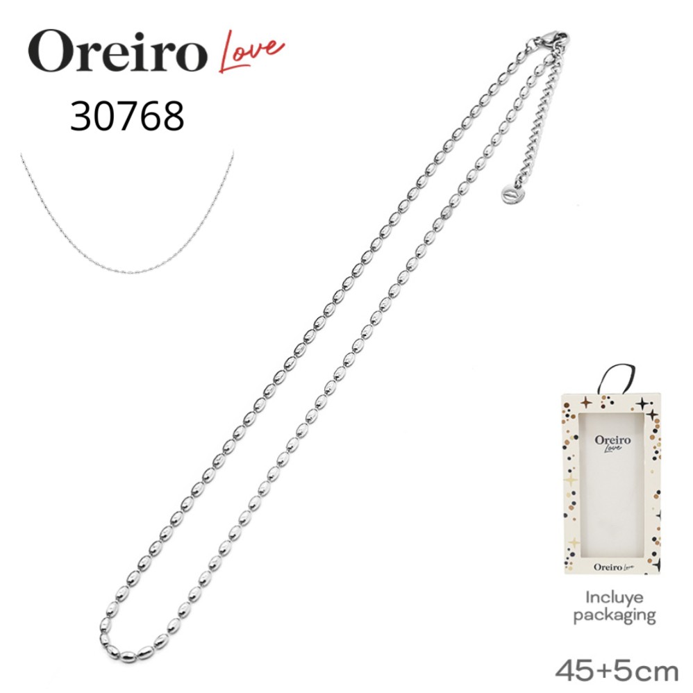 CADENA LAS OREIRO CON DIJE (R32246)