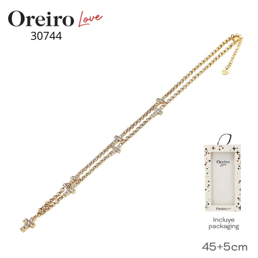 CADENA LAS OREIRO CON DIJE (R32239)