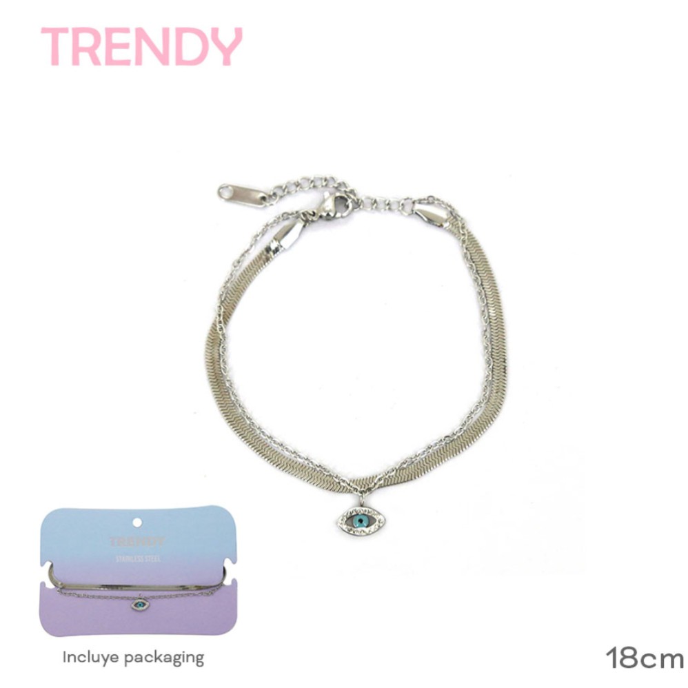 PULSERA TRENDY DE ACERO (R32474)