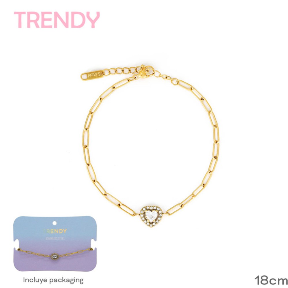 PULSERA TRENDY DE ACERO (R32475)