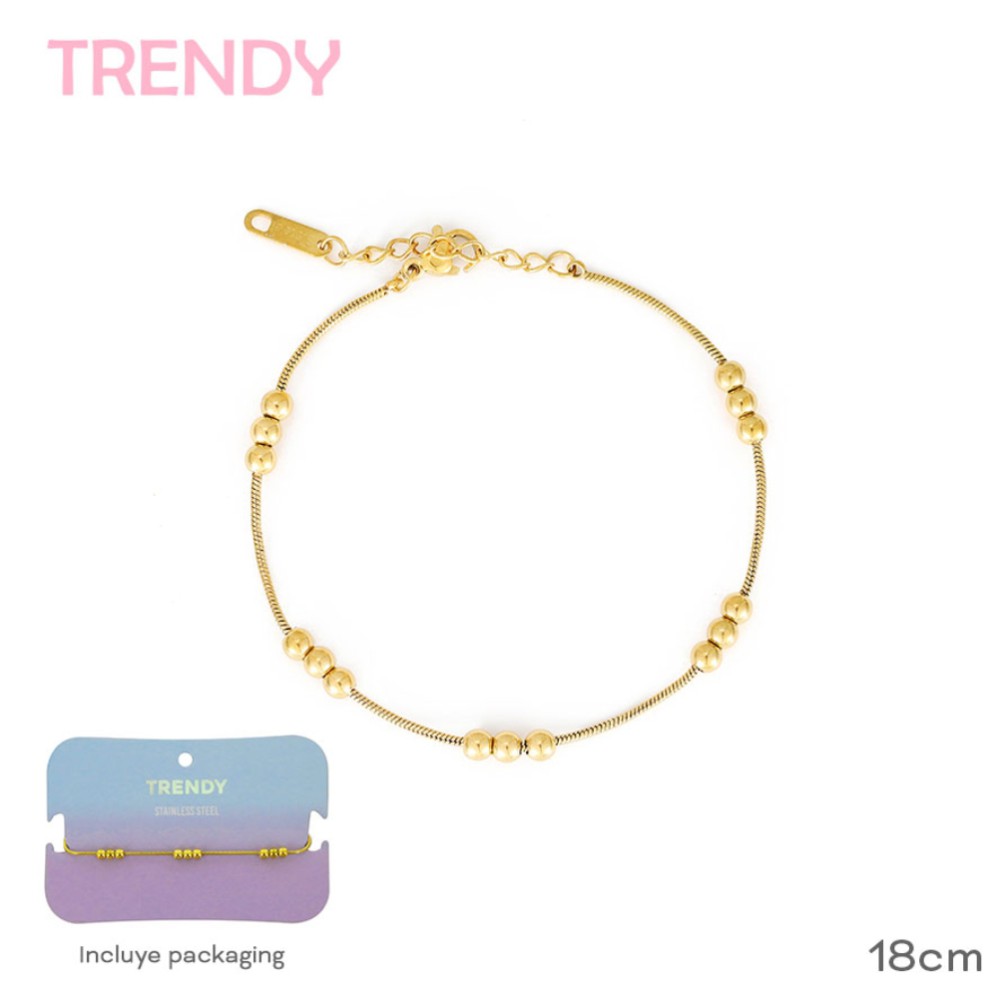 PULSERA TRENDY DE ACERO (R31910)