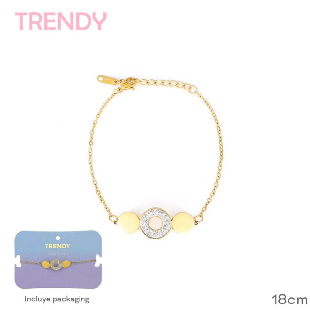PULSERA TRENDY DE ACERO (R31909)