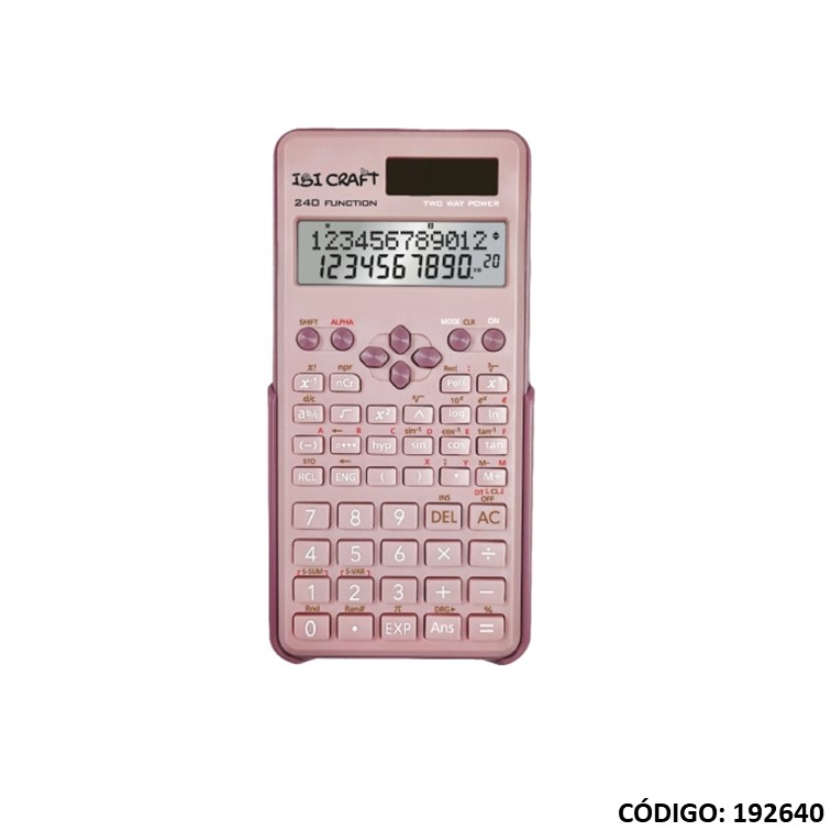 CALCULADORA IBI CIENTIFICA 82MS ROSA (L192640)