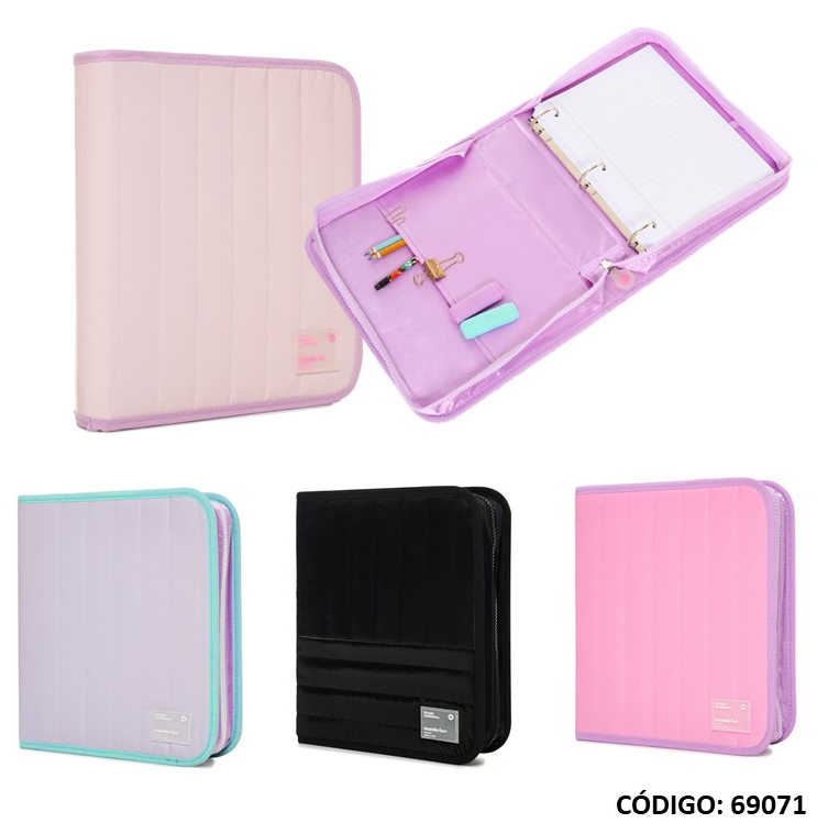 CARPETA 3A CON CIERRE FW TWIST (L69071)