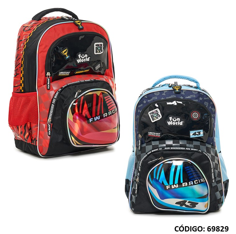 MOCHILA 17" FW WORLD RACE (L69829)