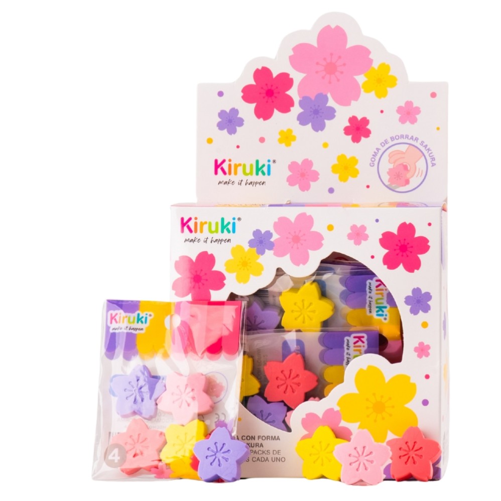 GOMA DE BORRAR KIRUKI SAKURA (L33122)