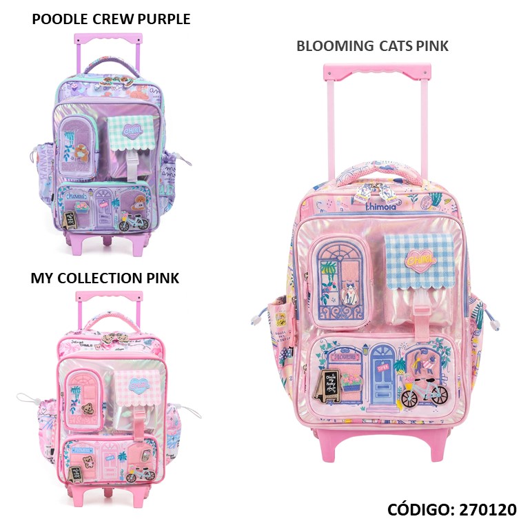 MOCHILA CARRO CHIMOLA 17" MY HOUSE (L270120