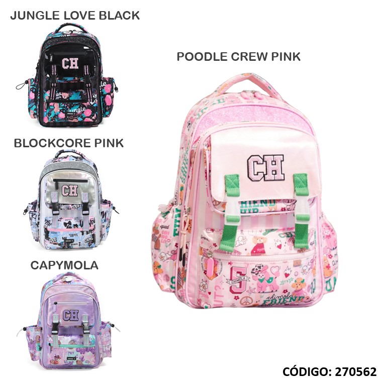 MOCHILA CHIMOLA 17"MIX (L270562)