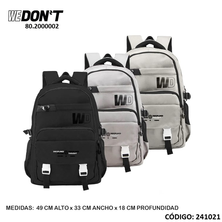 MOCHILA PORTANOTEBOOK 19" LSD WE DONT (L241021)