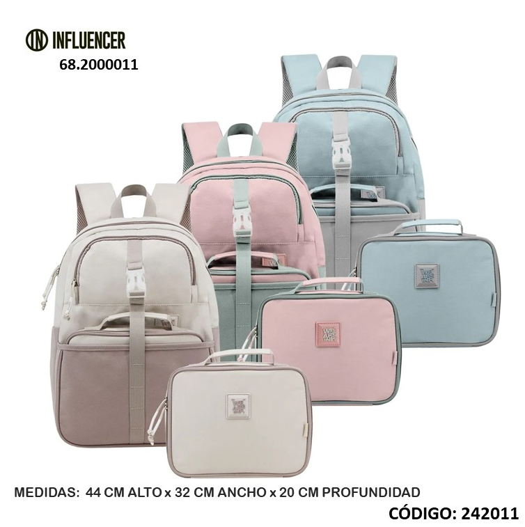 MOCHILA PORTANOTEBOOK 18" LSD INFLUENCER (L242011)