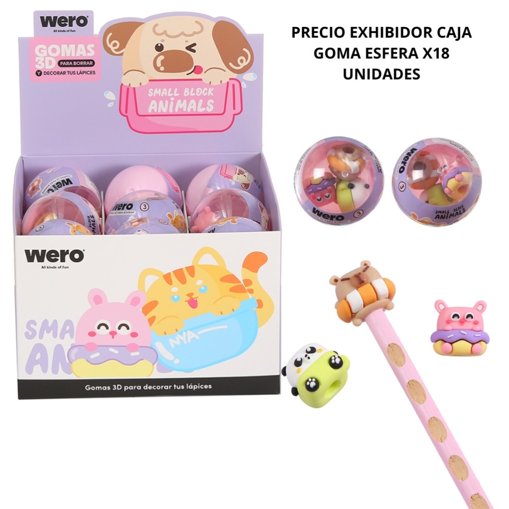 GOMA 3D WERO ANIMALS (L34039)
