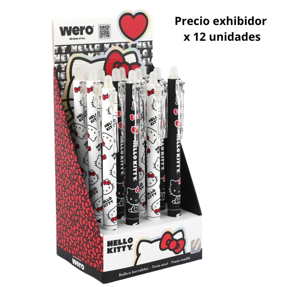 ROLLER BORRABLE WERO HELLO KITTY (L34097)