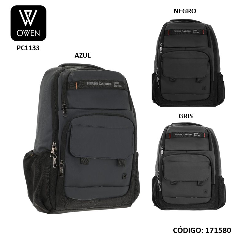 MOCHILA PORTANOTEBOOK 18" PIERRE CARDIN (L171580)