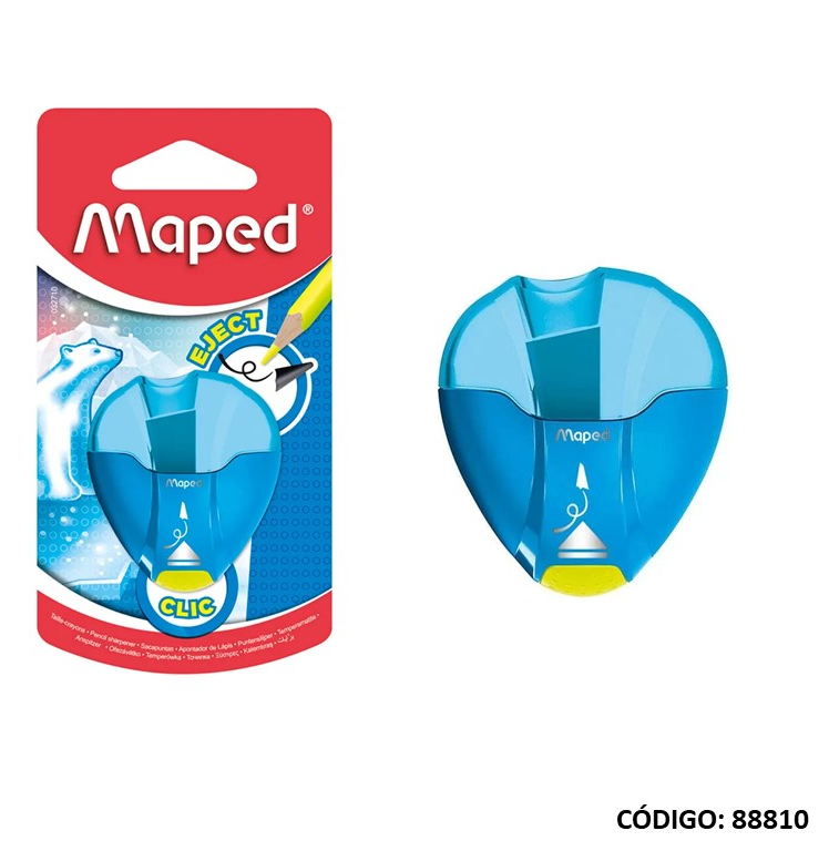 SACAPUNTAS MAPED PLASTICO IGLOO EJECT (L88810)